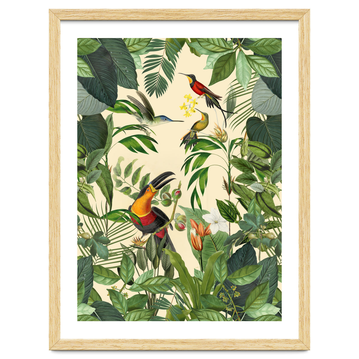 Green Jungle Toucans