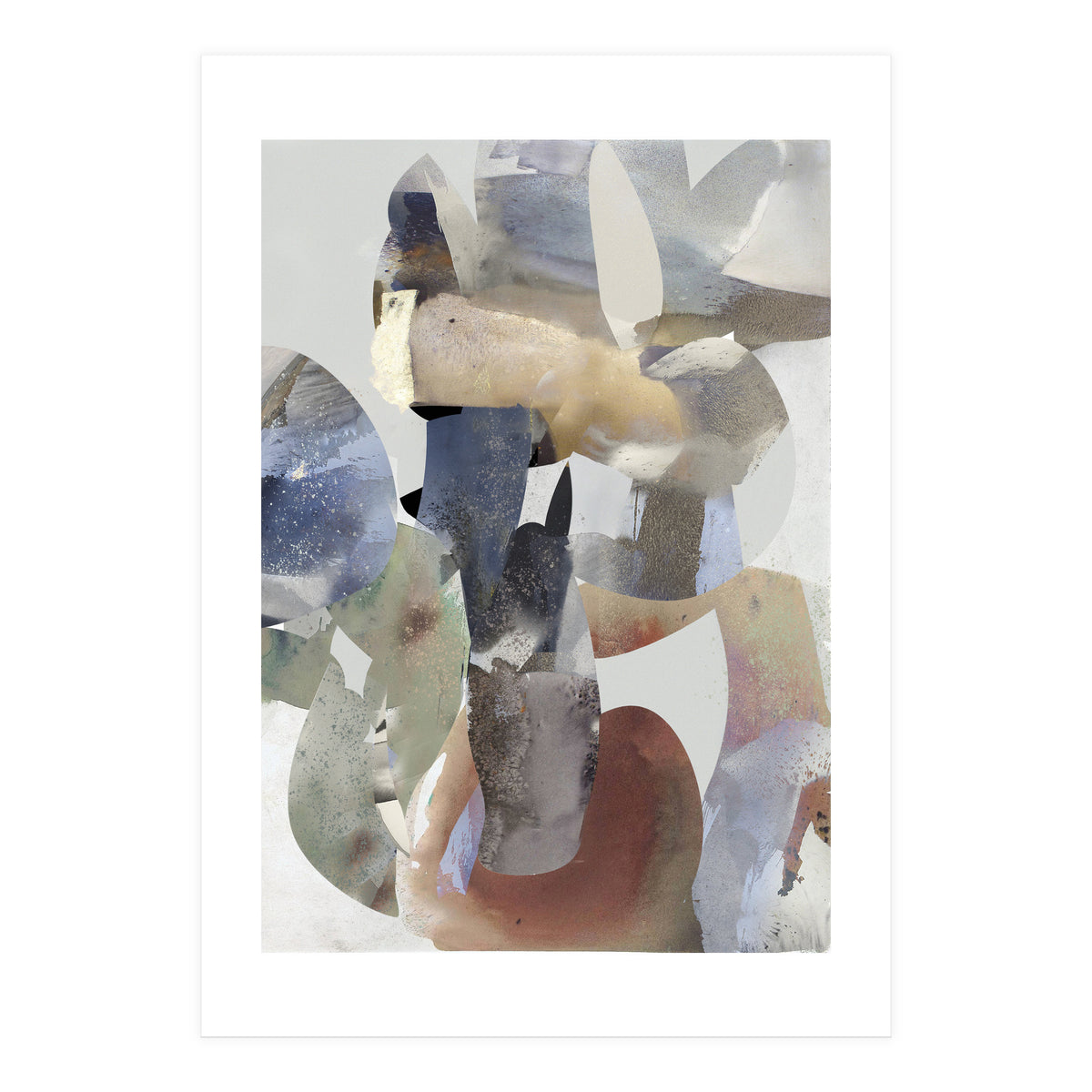 Abstract Aquarell 4 (Print Only)