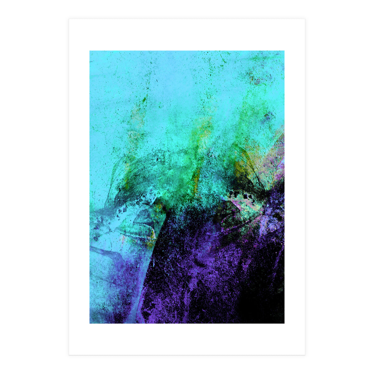 Stormy Purple Vs Black V4 (Print Only)