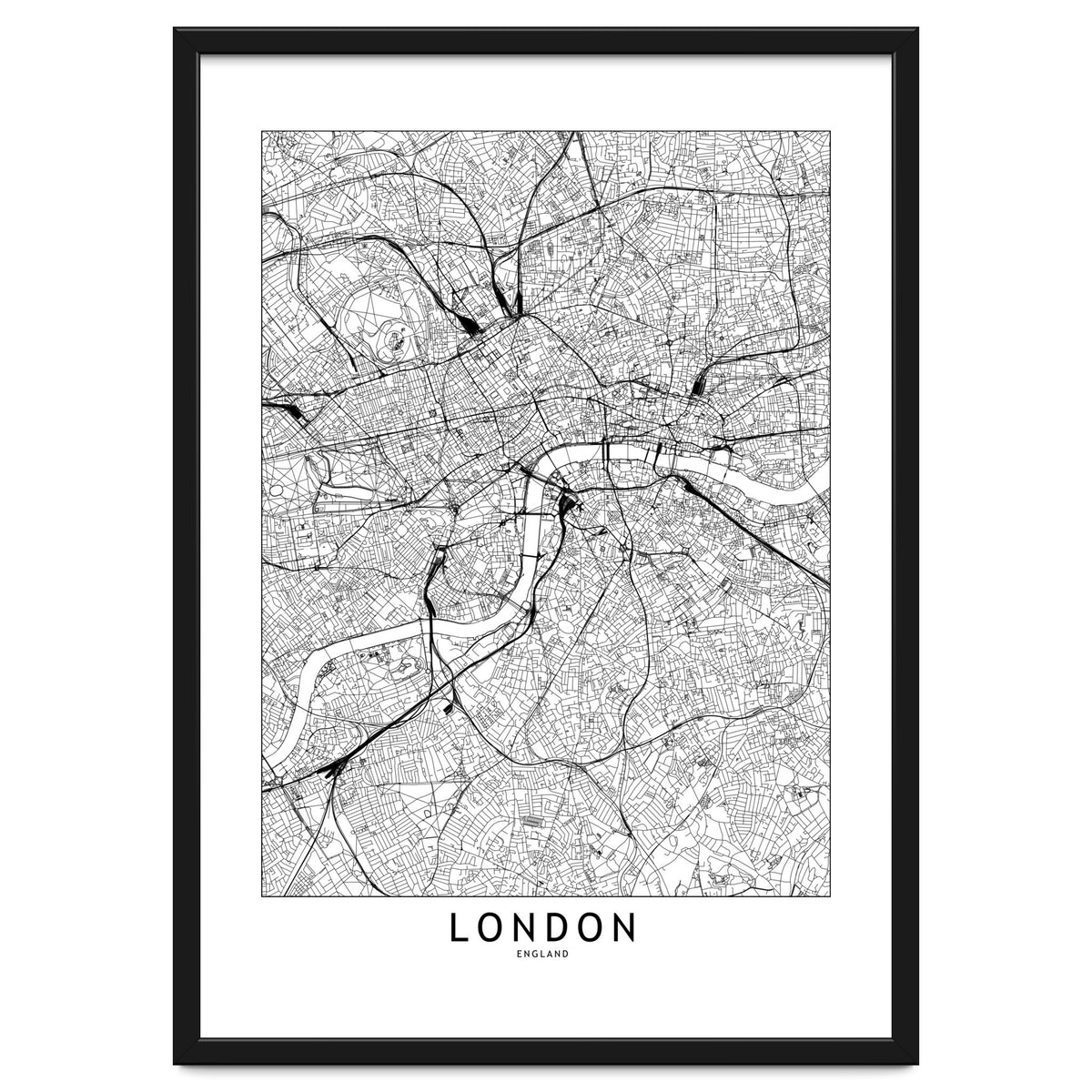 London White Map