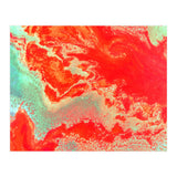 Sea Green And Coral (Print Only) thumbnail
