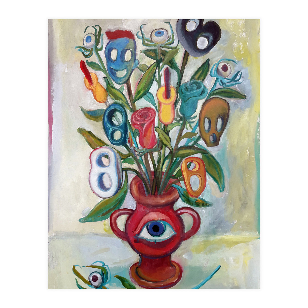 Flores Y Calaveras (Print Only)