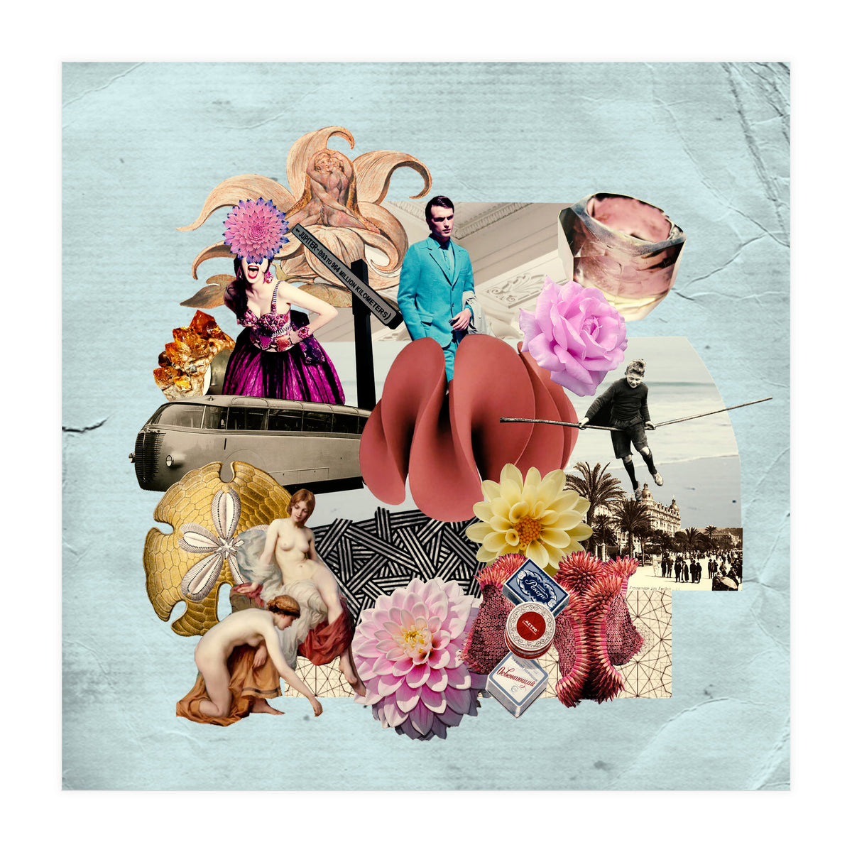 La Vie En Rose (Print Only)