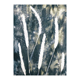 Indigo Blue Botanical Leaves No. 15 (Print Only) thumbnail