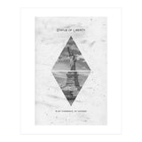Coordinates NEW YORK CITY Statue of Liberty  (Print Only) thumbnail