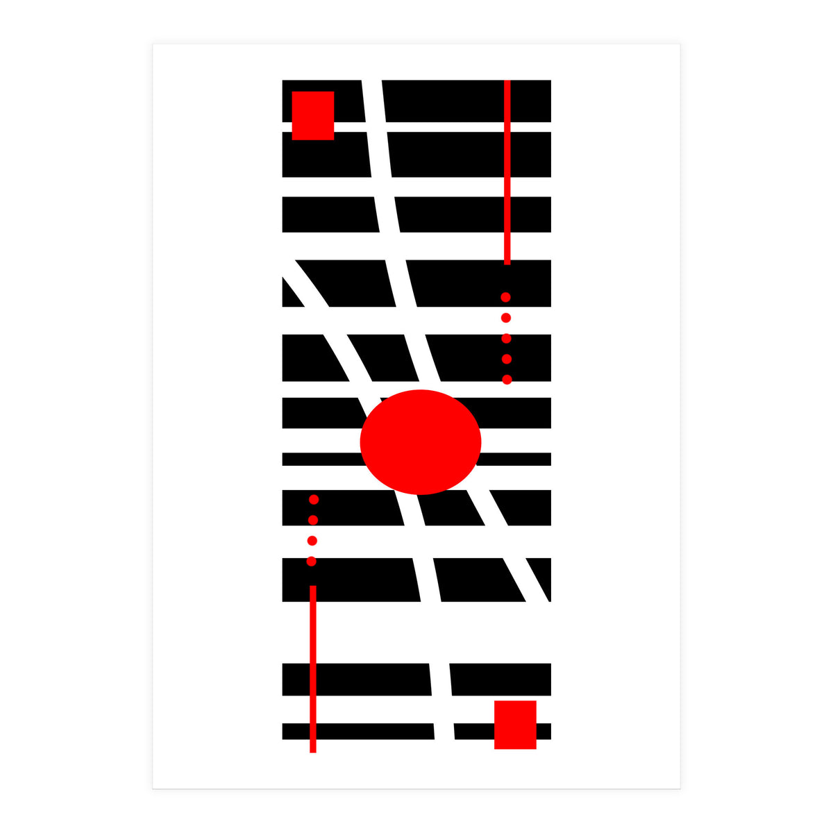 Abstrato Geométrico 41.5 (Print Only)