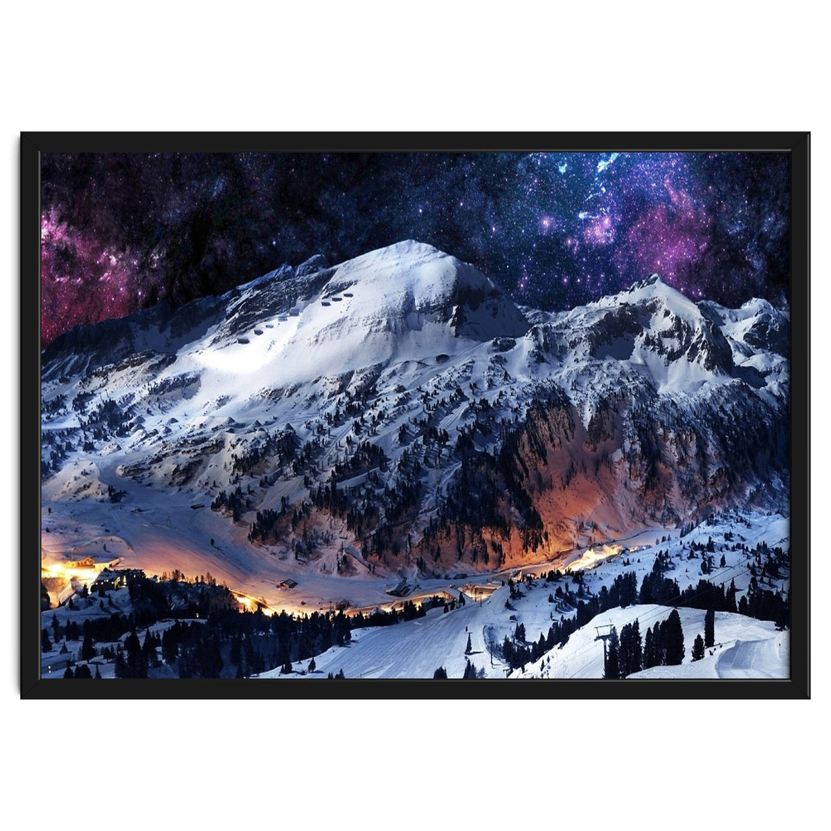 Mountain CALM IN space view