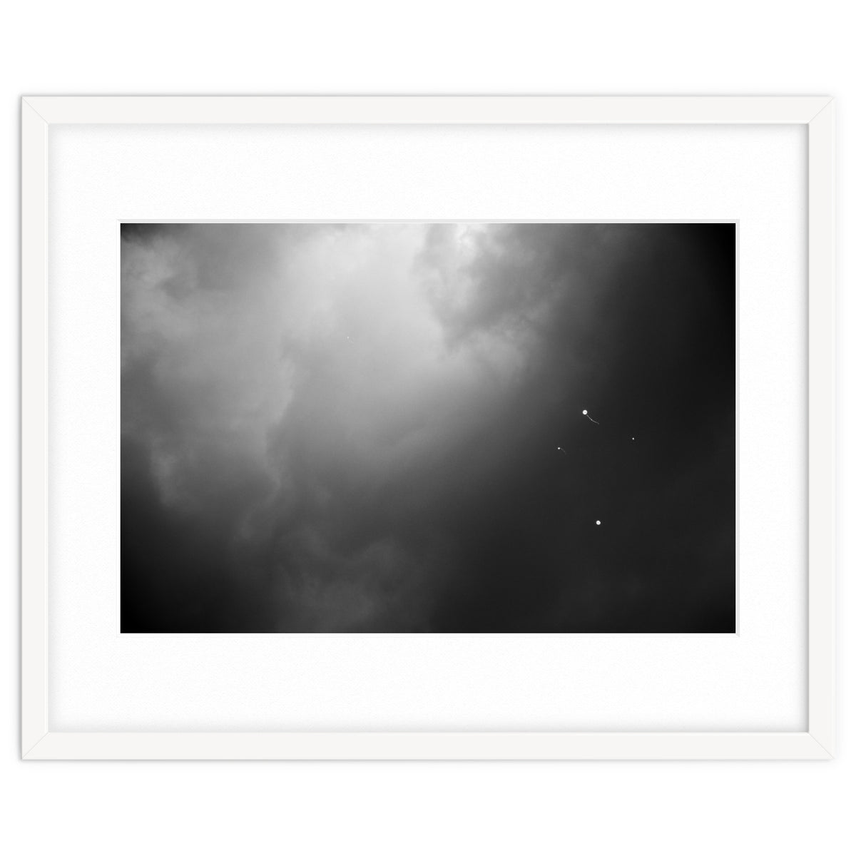 Four balloons and another one