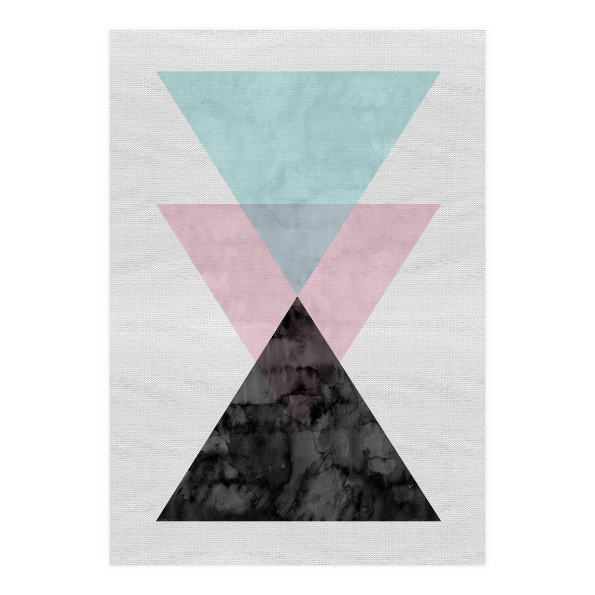 Geometric Watercolor I (Print Only)