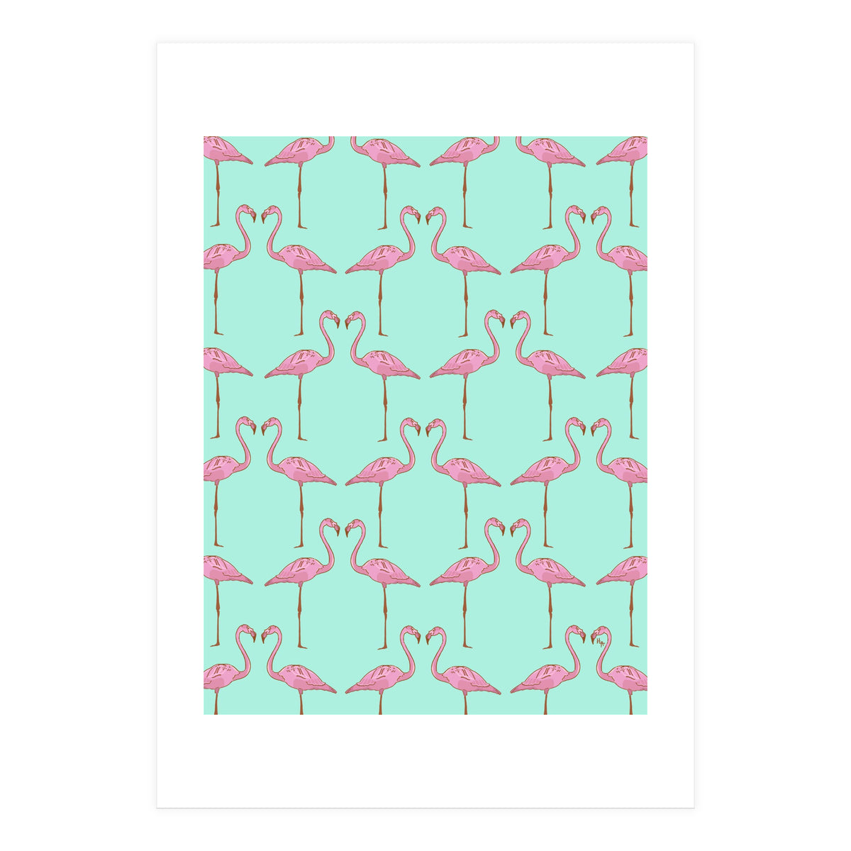 Pink Flamingo (Print Only)