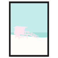 Minimal Lifeguard Tower - Turquoise Coast