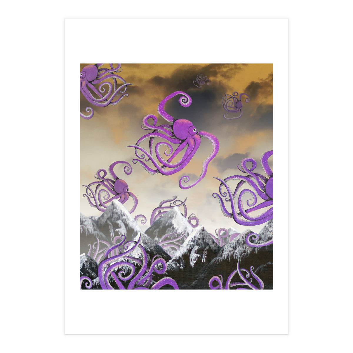 Octopus invasion (Print Only)