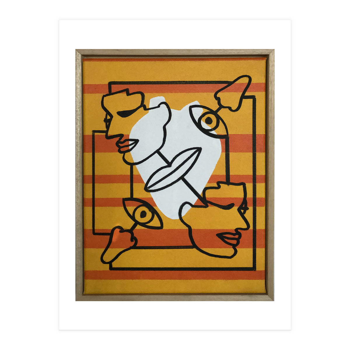 Behind Your Face (Print Only)