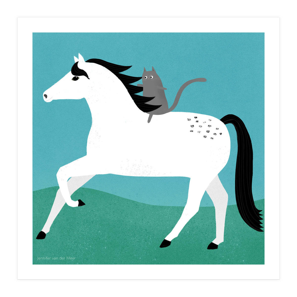 Cat 88: The ride (Print Only)