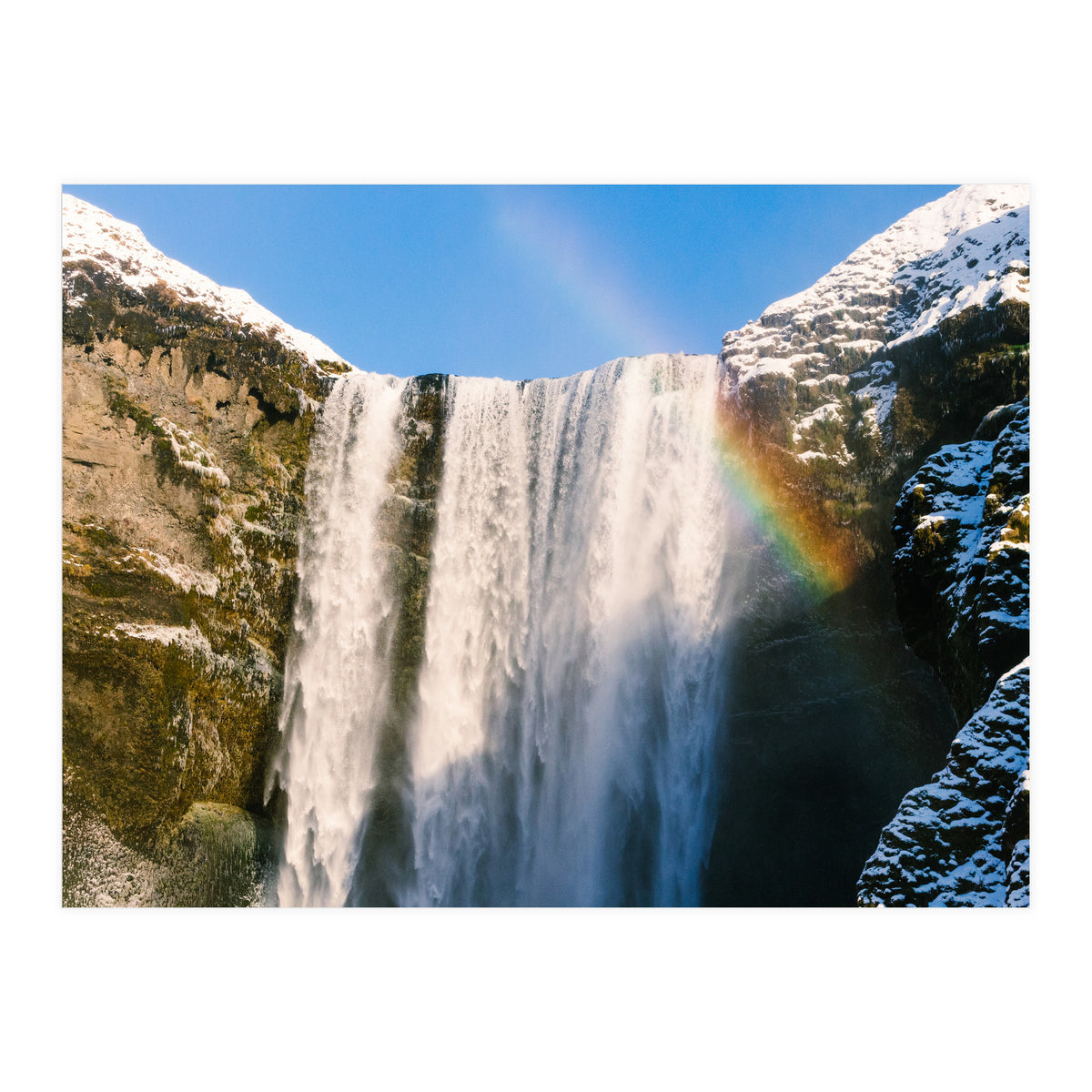 Skogafoss Waterfall Iceland 2 (Print Only)