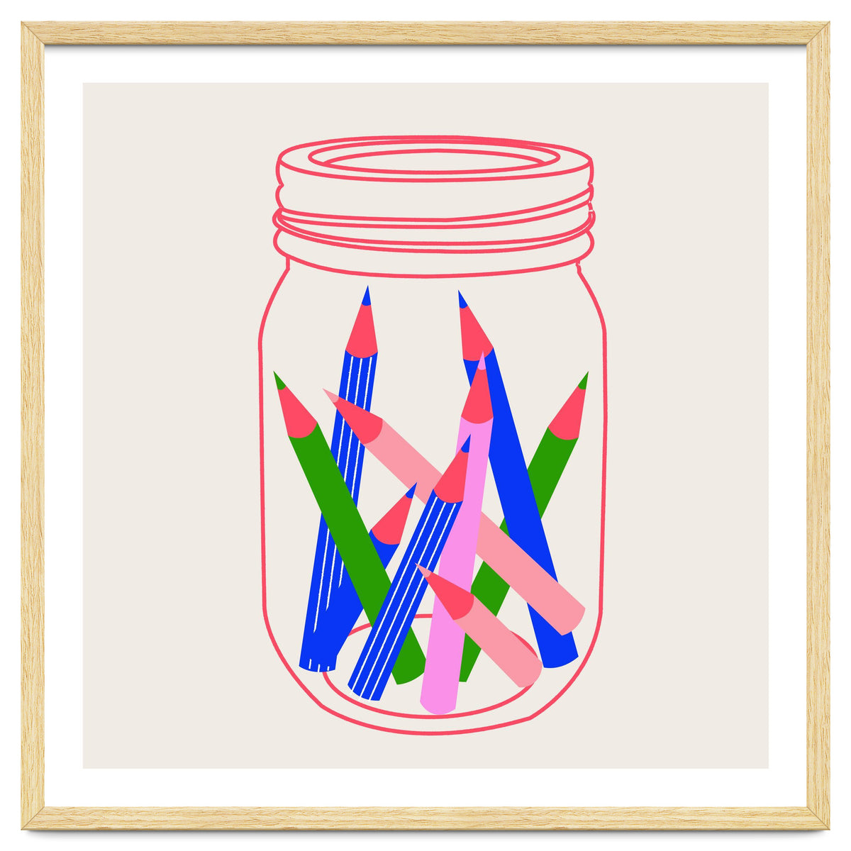Jar Of Pencils