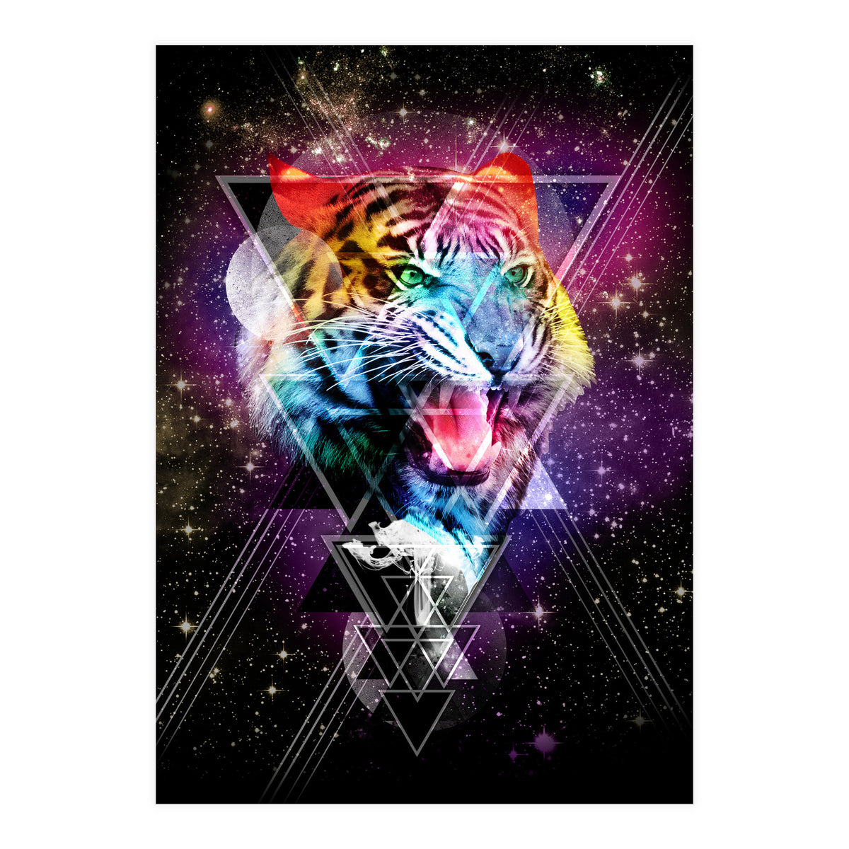 Cosmic Tiger  (Print Only)