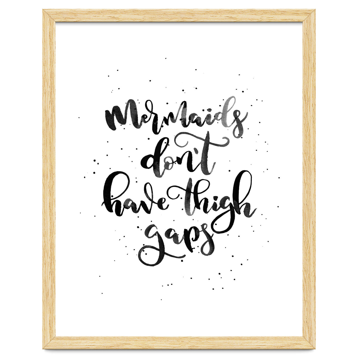 Mermaids Don't Have Thigh Gaps