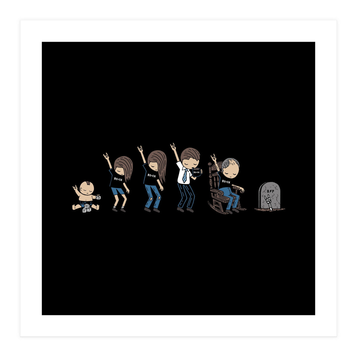 Rock Of Stages (Print Only)