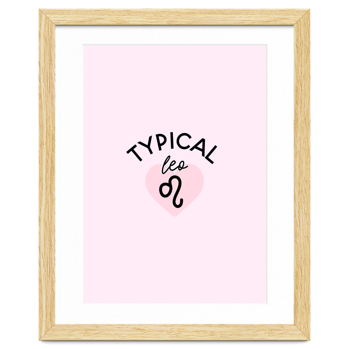 Typical Leo Horoscope Print