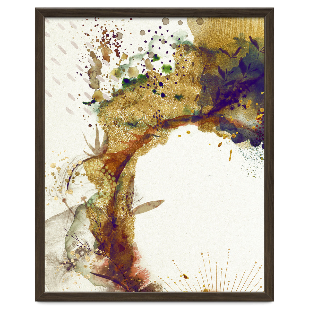 Abstract Floral - Autumn Winds