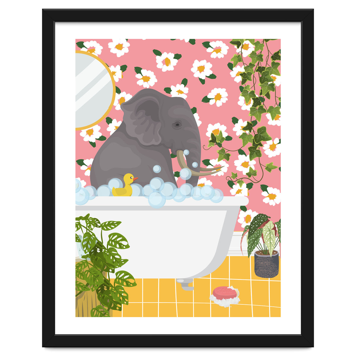 Elephant Bathing