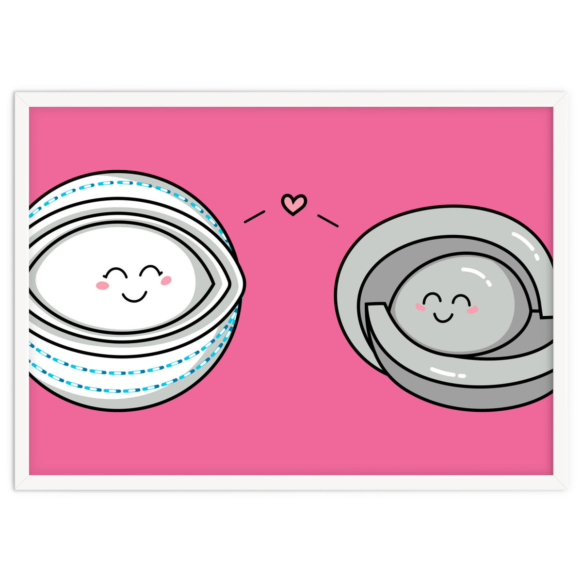 Kawaii Cute Timeless Mothership and Lifeboat Time Machines