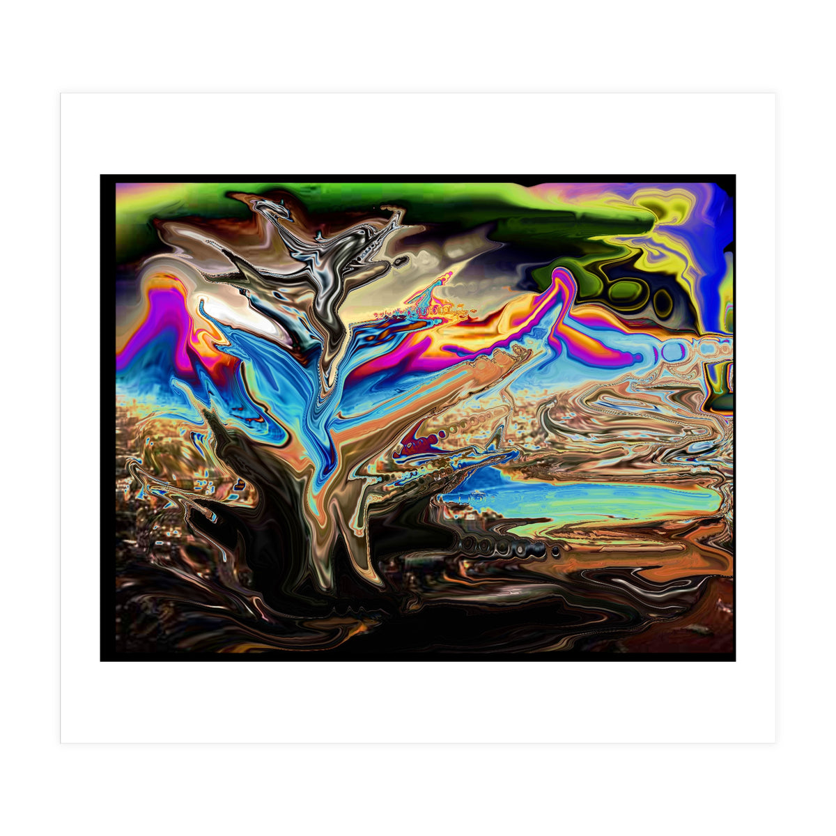 London Glass (Print Only)