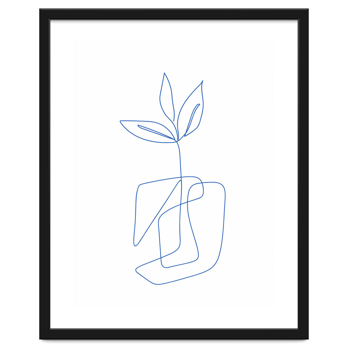 One Line Art Botanical II