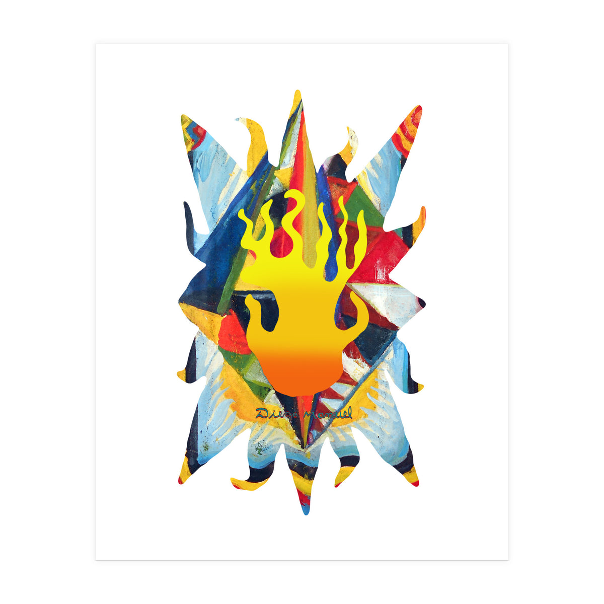 Fuego 12 Copia (Print Only)