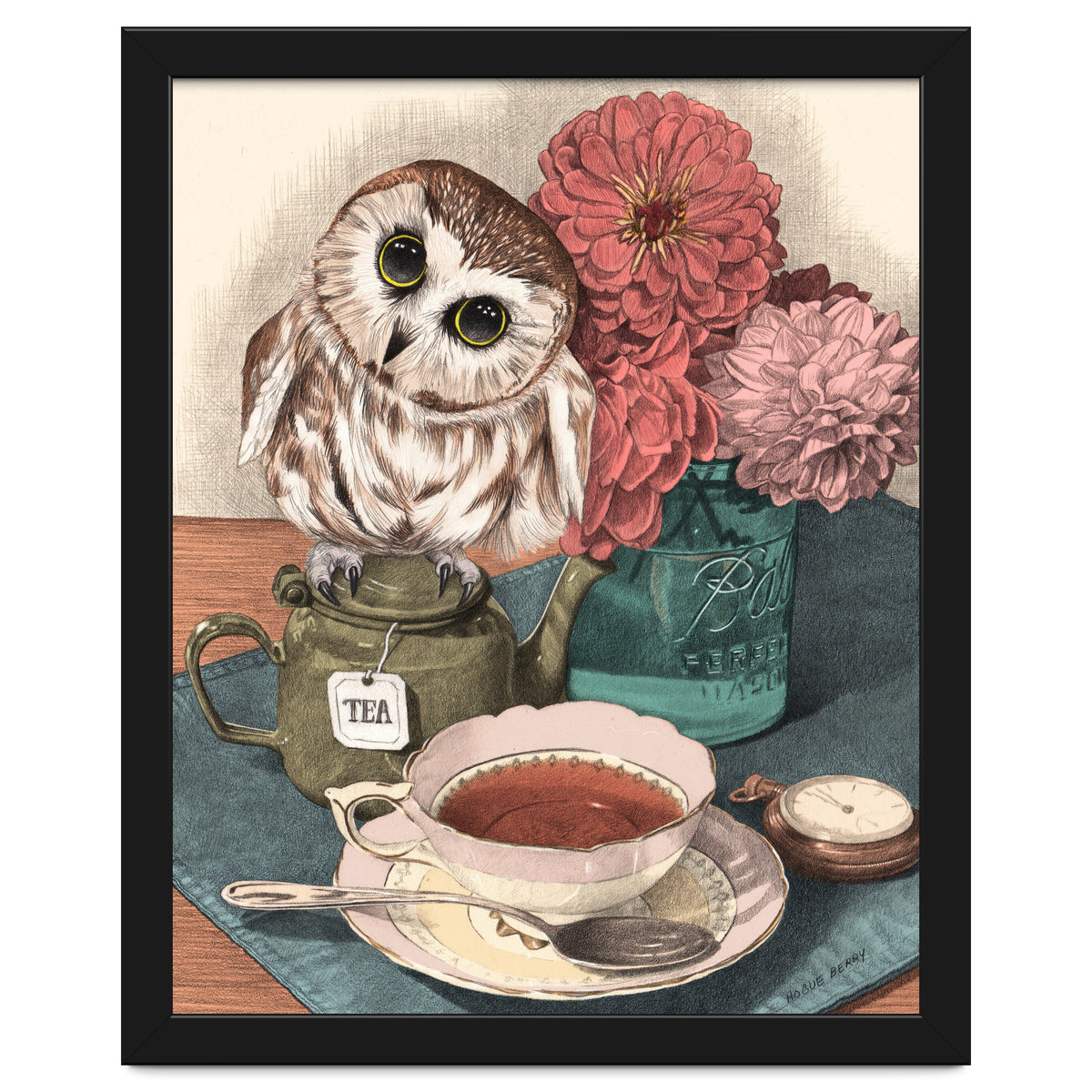 Sweet Little Tea Owl