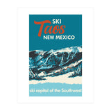 Ski Taos New Mexico vintage poster (Print Only) thumbnail