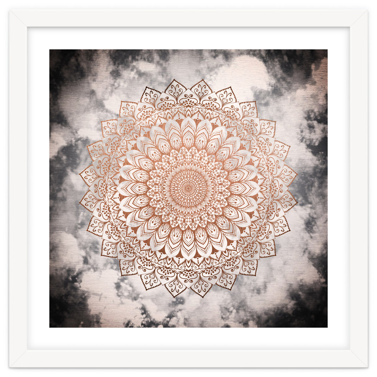 Rose Night Mandala