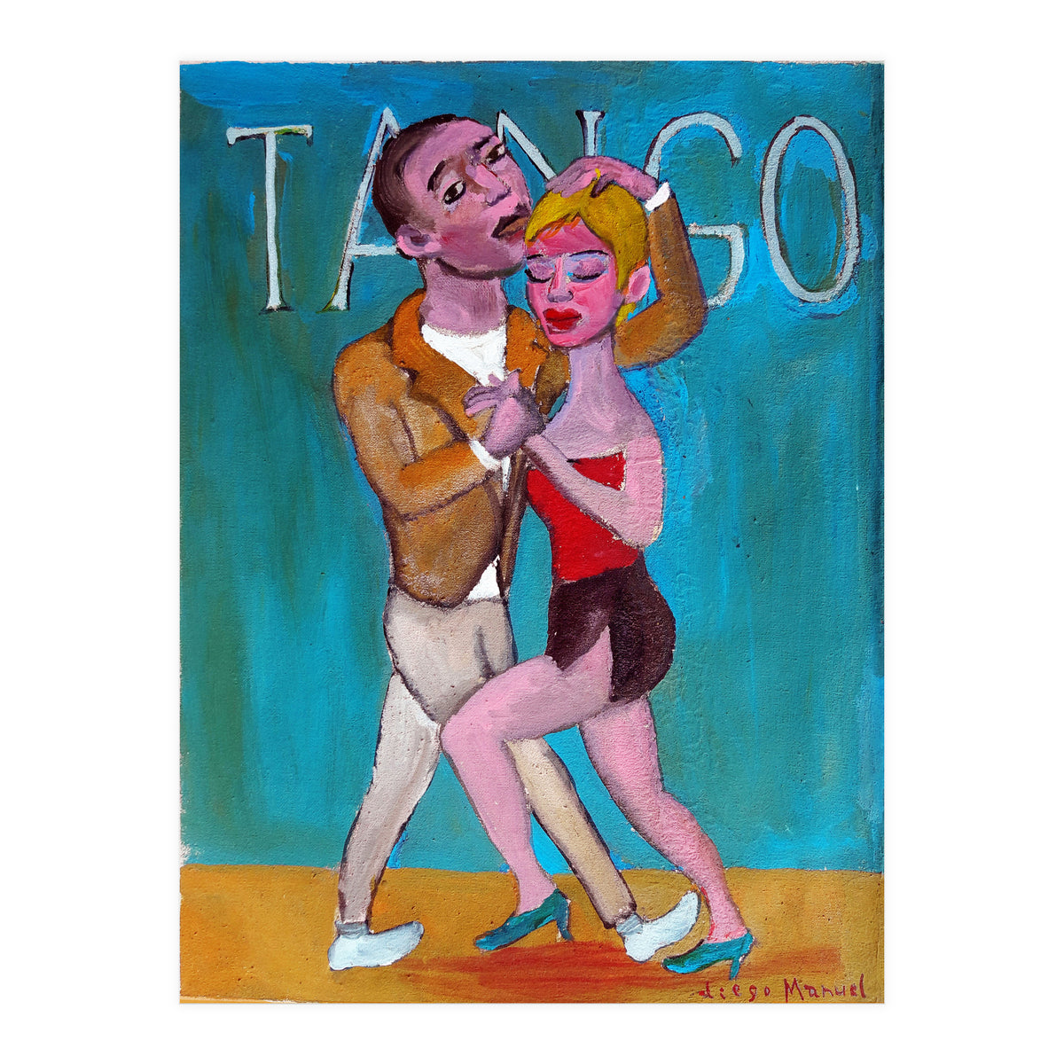 Caricias De Tango (Print Only)
