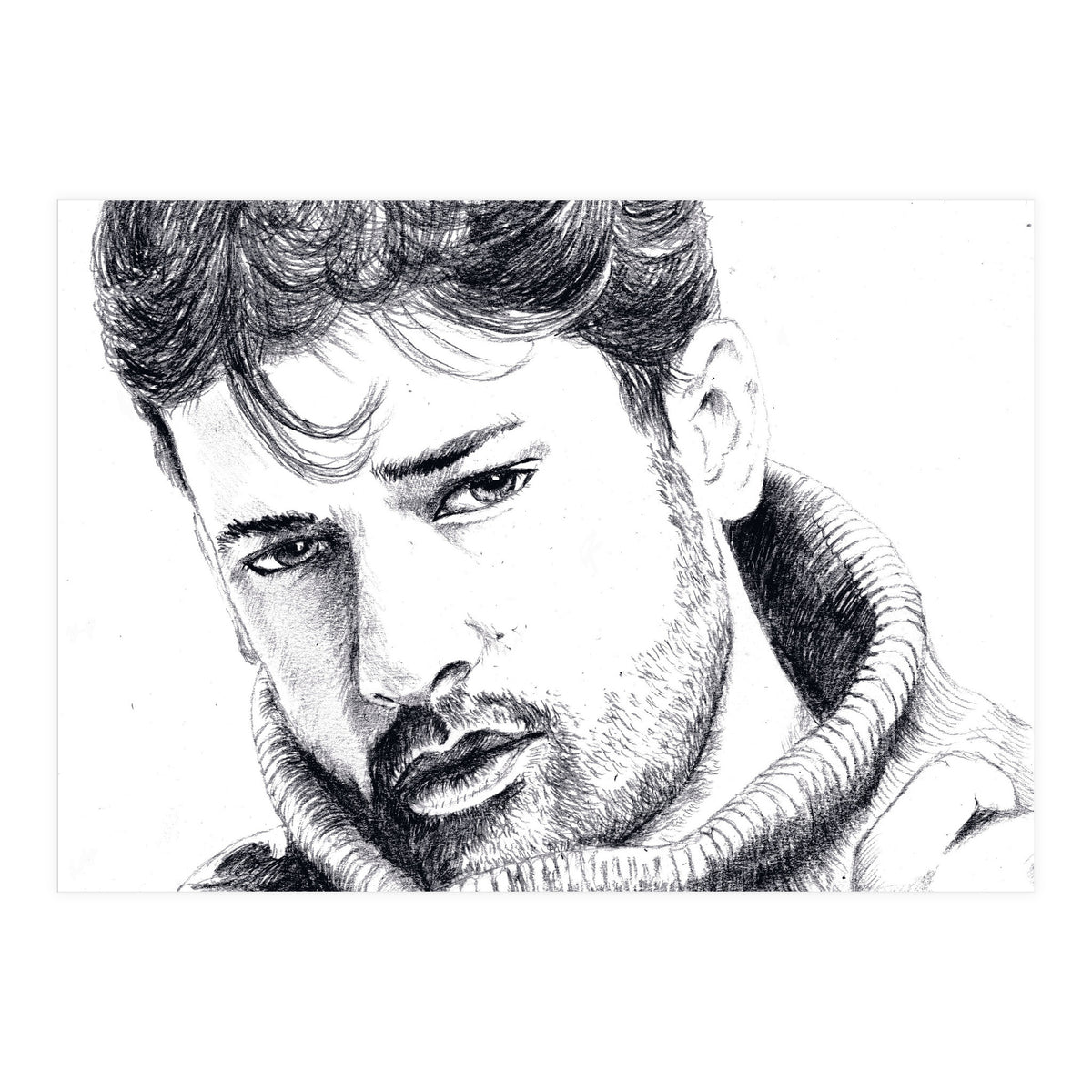 Alp Navruz -Turkish Actor (Print Only)