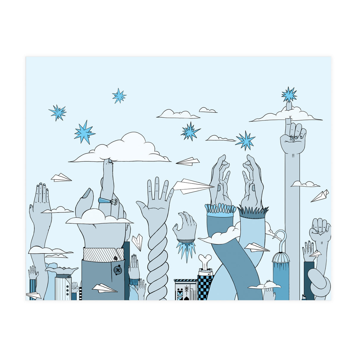 SKYSCRAPERS (Print Only)