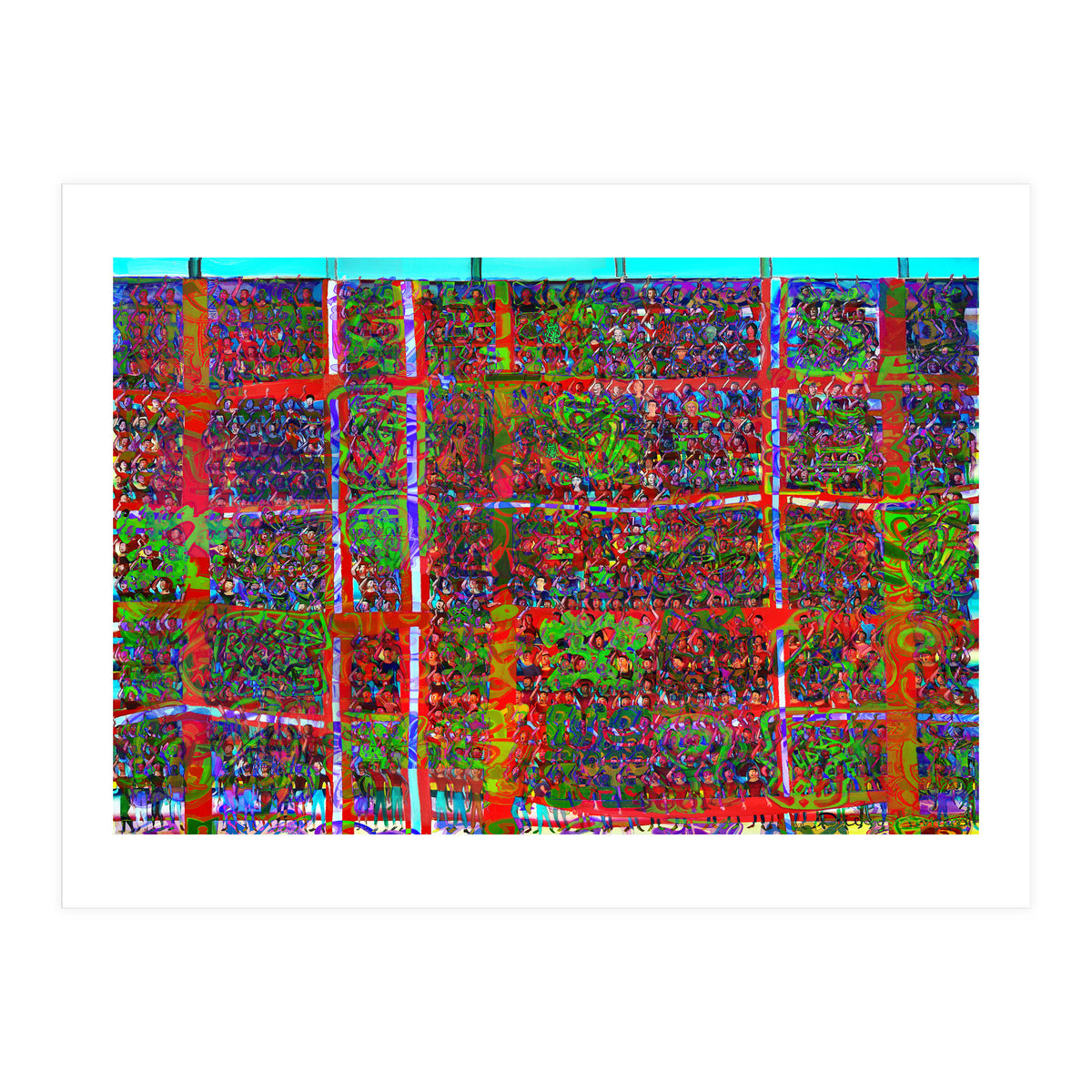 Gran Hinchada Roja 16 (Print Only)