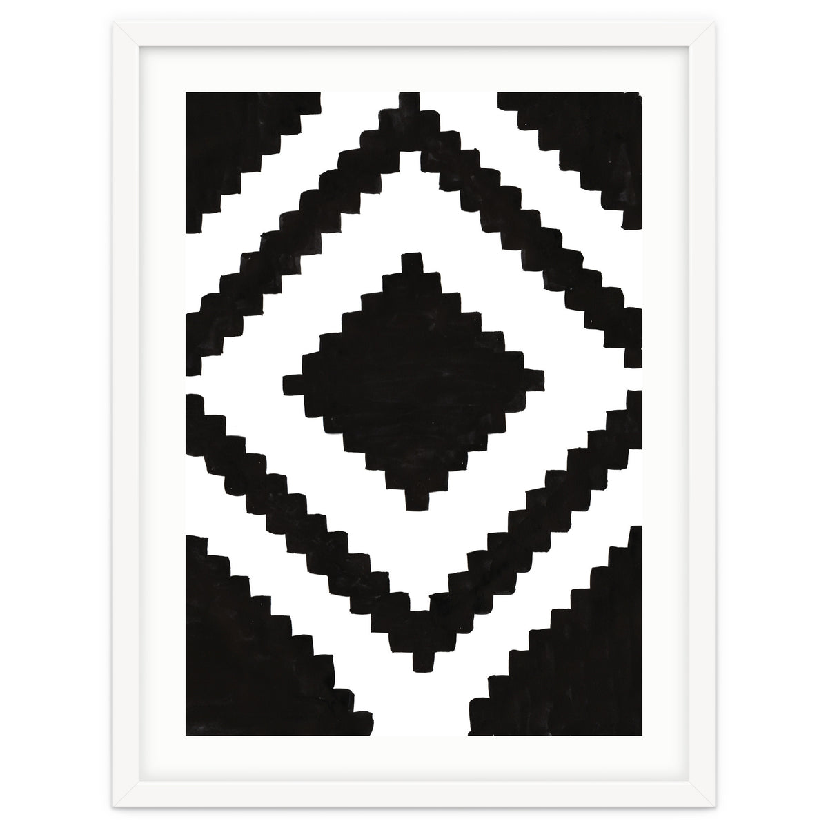 Patterns Aztec Black