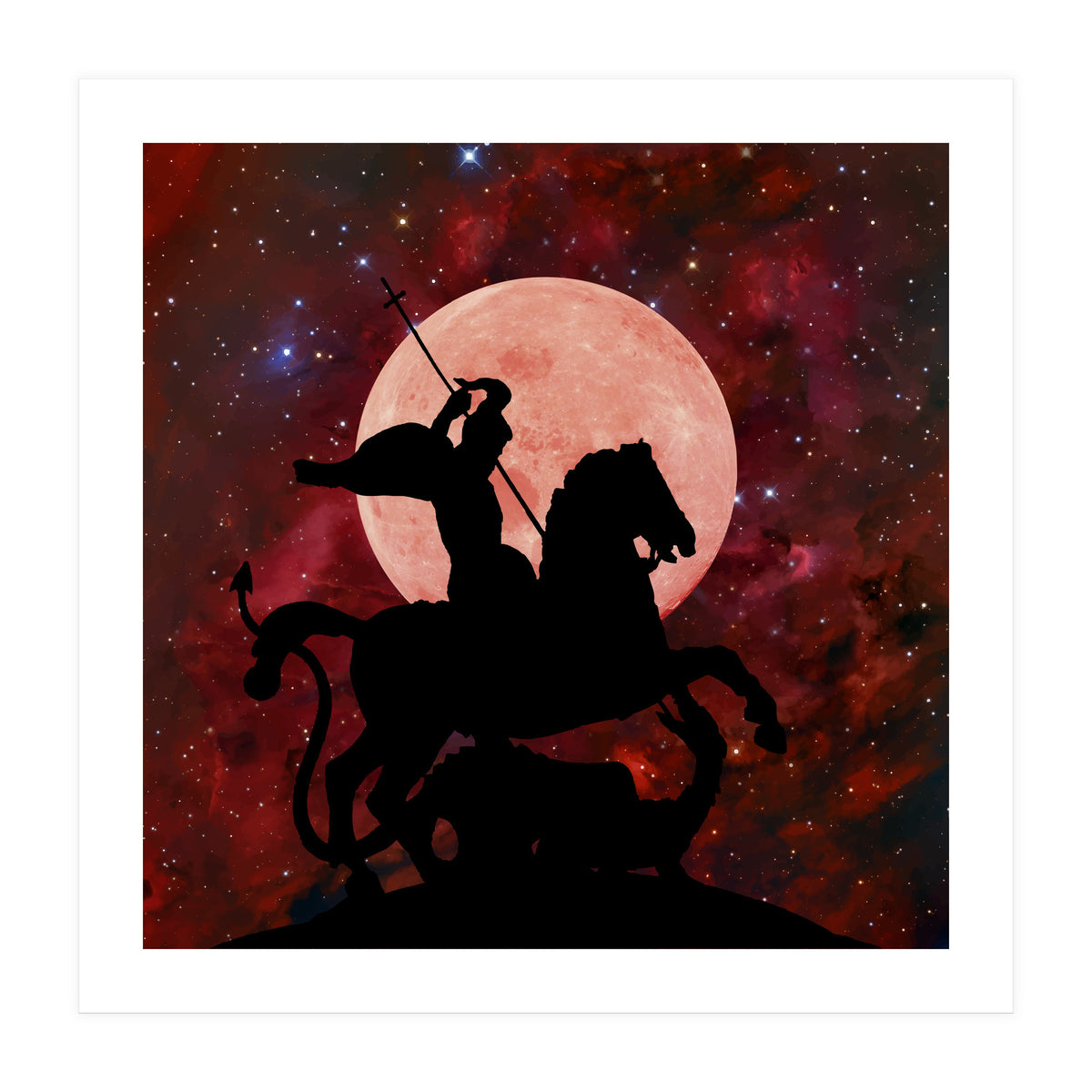 SAINT JORGE AND THE DRAGON (Print Only)