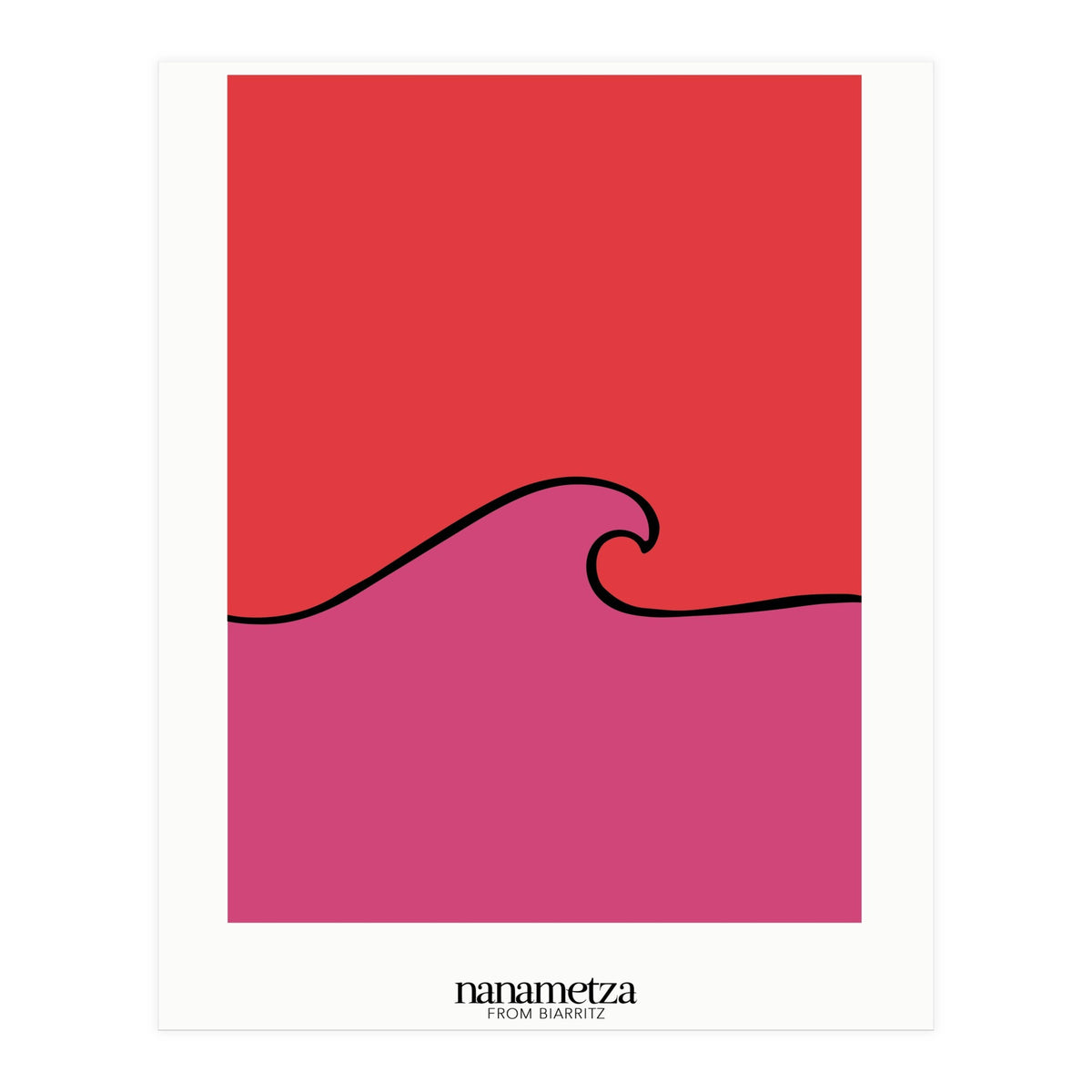 Pink Waves (Print Only)