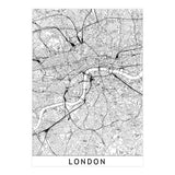 London White Map (Print Only) thumbnail