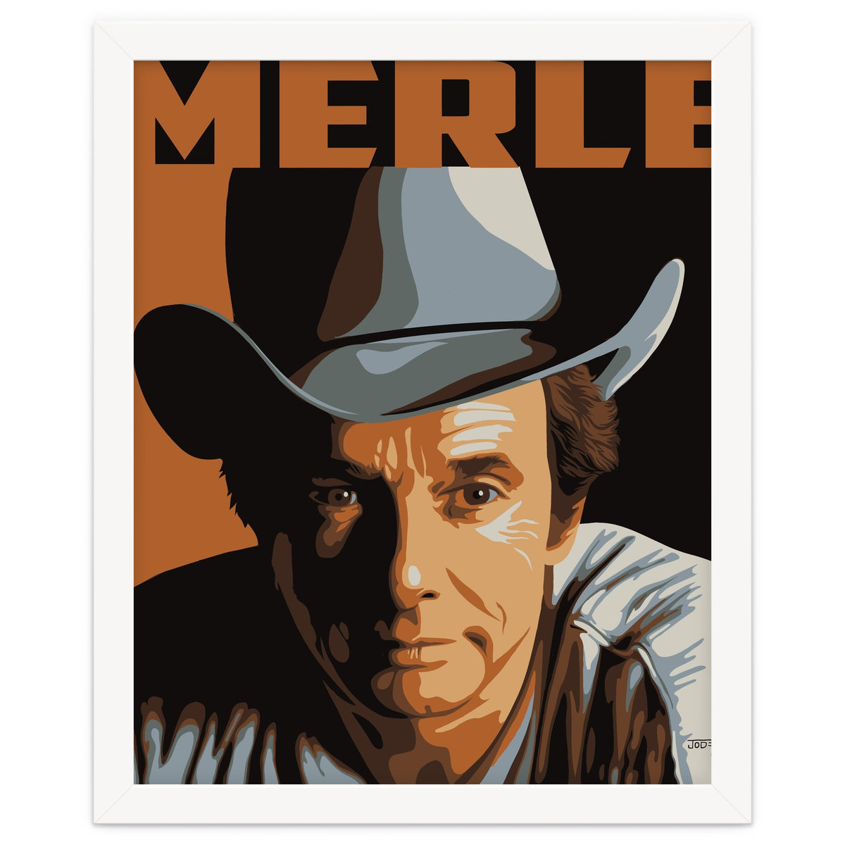 Merle Haggard Poster