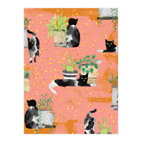 Cats & Plants (Print Only)