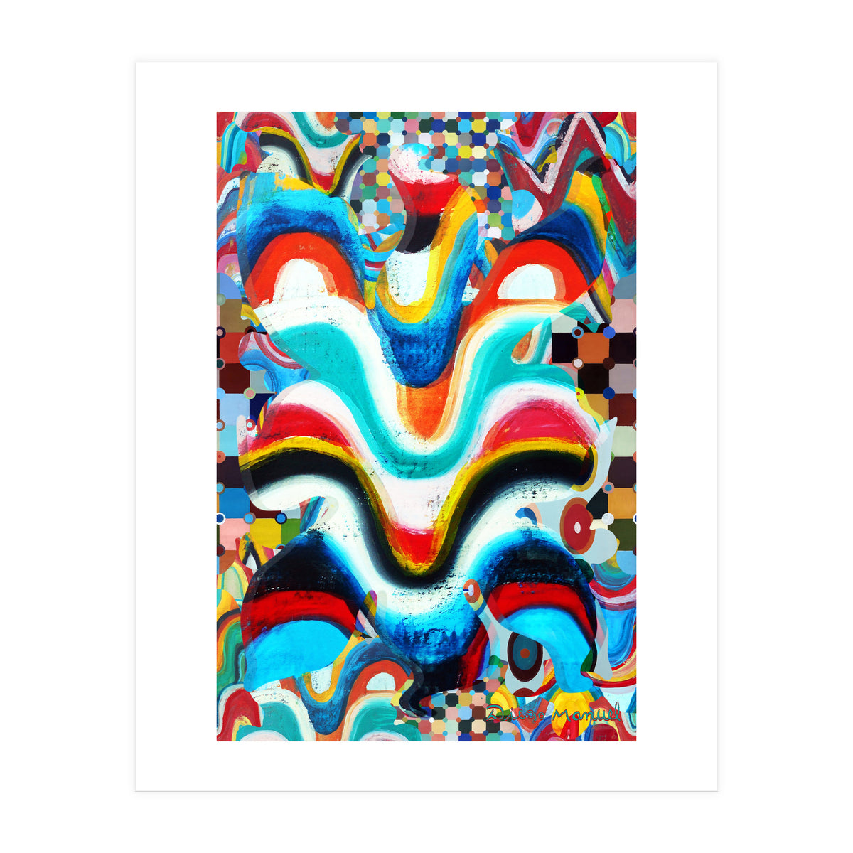 Pop Abstract 2023 Tapiz 79 (Print Only)