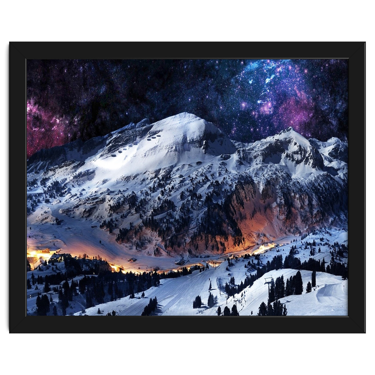 Mountain CALM IN space view