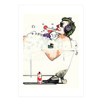 The Joker in the Bath, funny Bathroom Humour (Print Only)