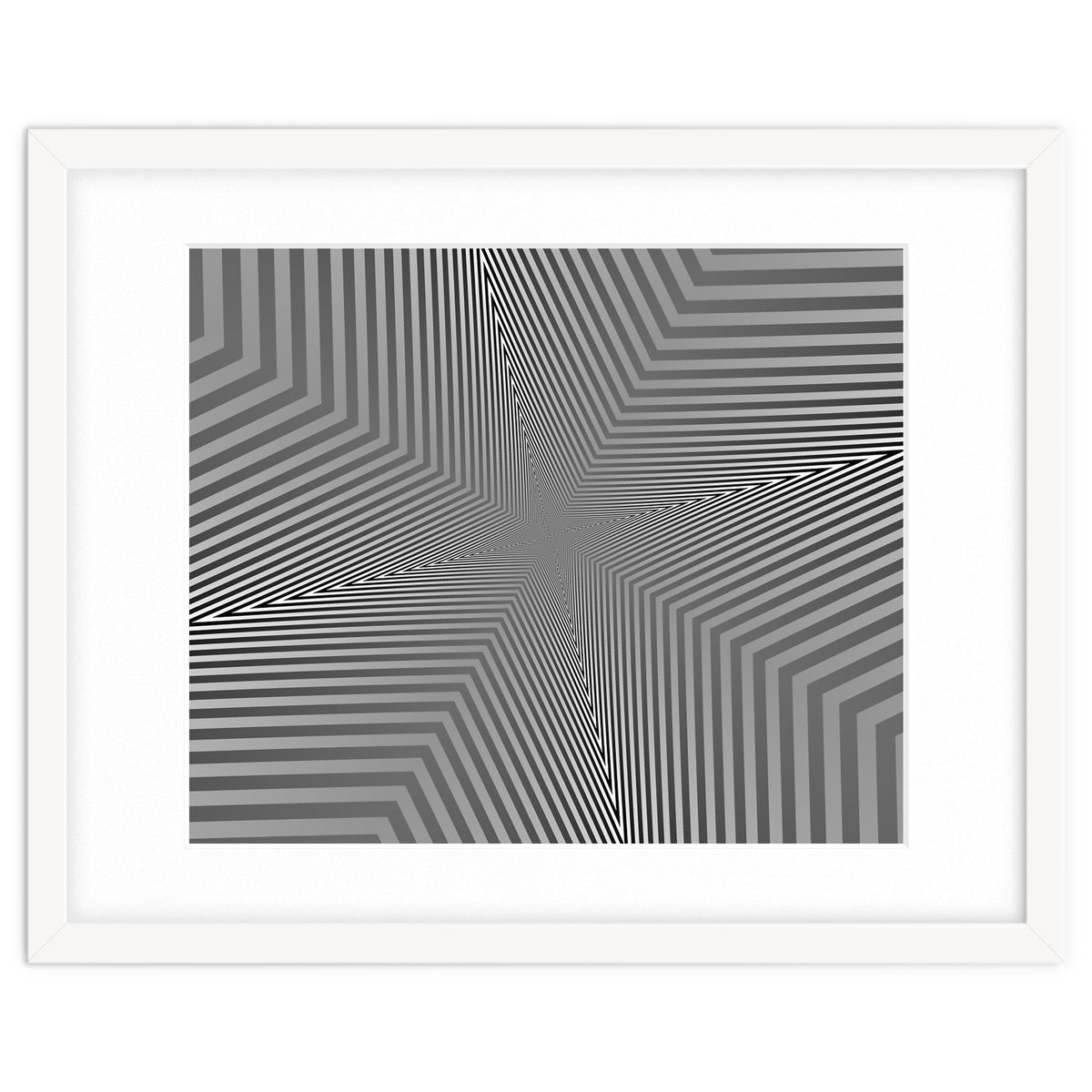 Abstract Triangle Pattern Geometric
