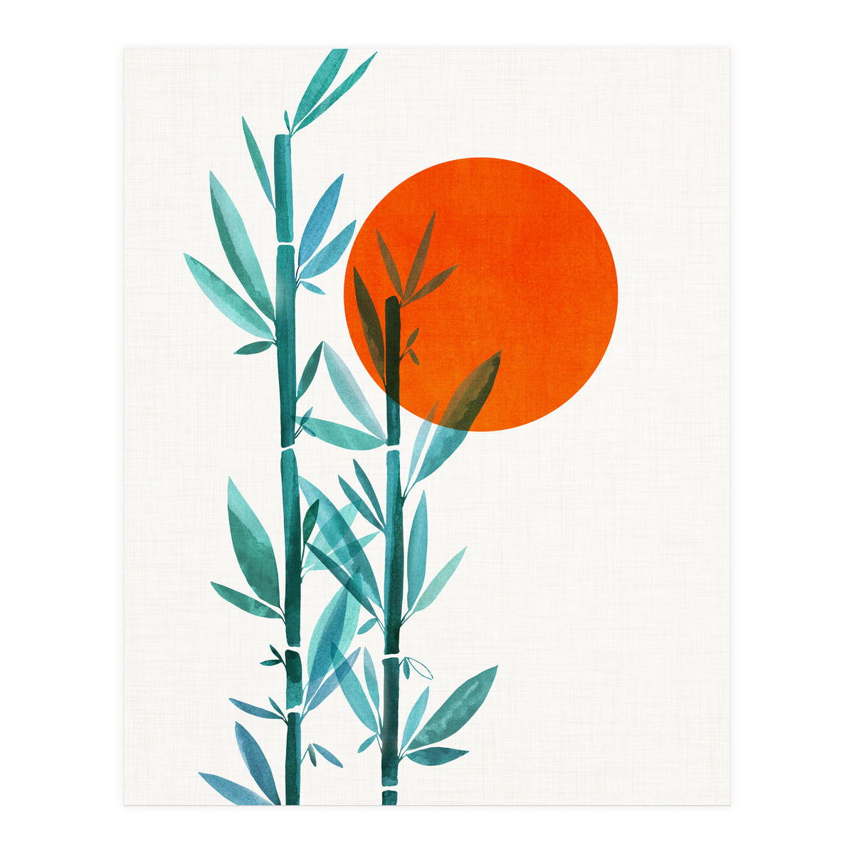 Bamboo Sunset (Print Only)