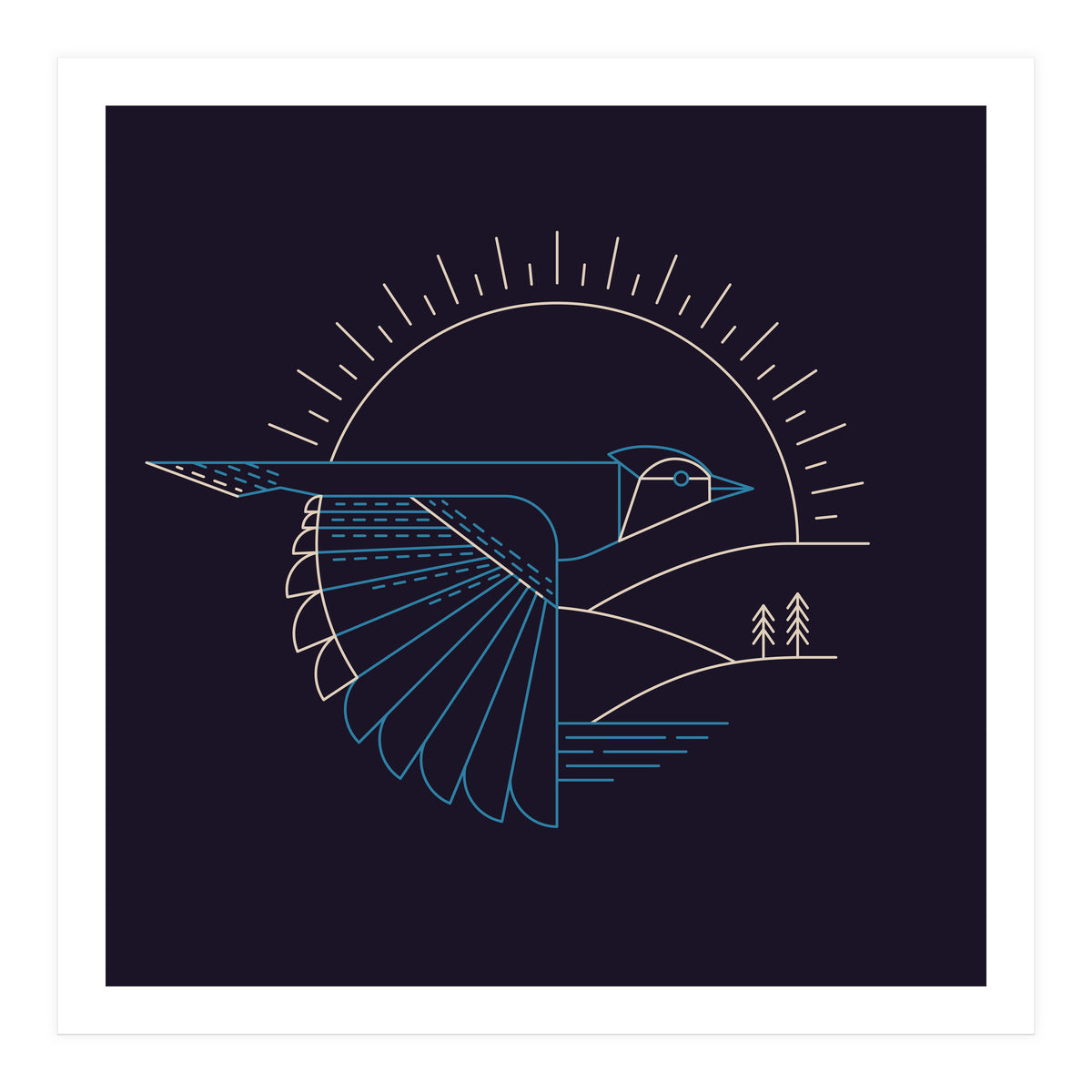 Blue Jay (Print Only)