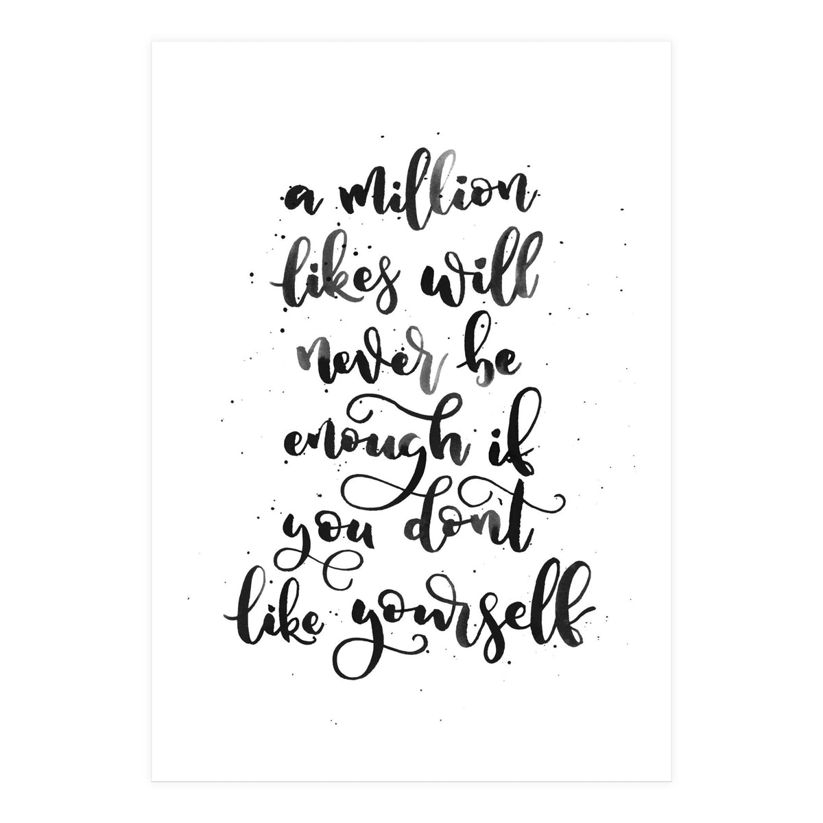 A Million Likes (Print Only)